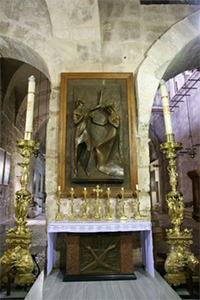The alter of Mary Magdalene