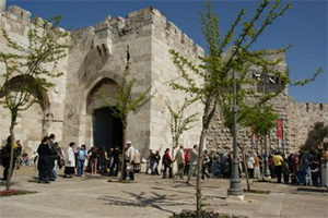 The Jaffa Gate.