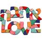 Ahava - Love - Laser Cut Hand Painted