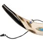 Anointing Yemenite Shofar Decorated with 'Grafted In' Symbol - Oil filler