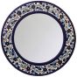 Armenian Ceramic Flowered Mirror