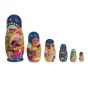 Yair Emanuel Hand-Painted Babushka Dolls Set - Jerusalem