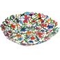Yair Emanuel Laser Cut Hand Painted 'Butterflies' Metal Bowl