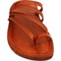 Biblical Emmaus Jesus Sandals - Front view