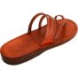 Biblical Emmaus Jesus Sandals - Rear side view