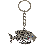 Hoshen Stone Fish Keychain