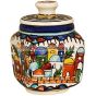 Jerusalem Sugar Pot - Square