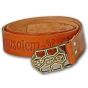 Camel Leather Jerusalem Belt