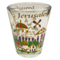 Jerusalem Churches Shot Glass
