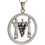 Joshua and Caleb Sterling Silver Pendant