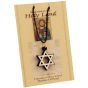 Olive Wood with Mother of Pearl 'Star of David' inlay Necklace - Made in the Holy Land