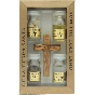 Holy Land Elements with Olive Wood Cross