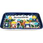 Armenian Ceramic Rectangle Jerusalem Dish