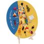 3D Souvenir Decorative Plate - Israel Cities Map and Attractions - side