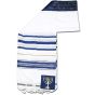 Tallit. Menorah Design