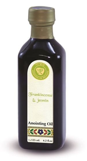 Frankincense and Jasmin - Holy Anointing Oil 125 ml - Made in the Holy Land