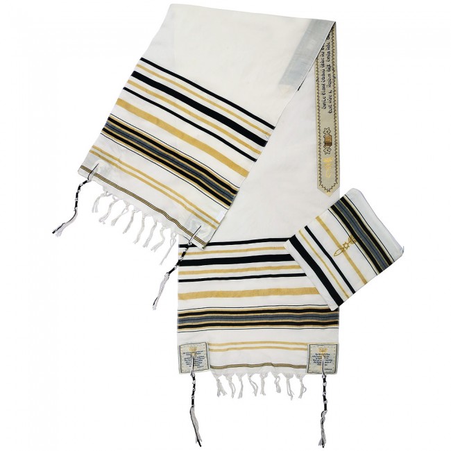 Grafted In Messianic Prayer Shawl Tallit Black And Gold,What Is Tahini Used For