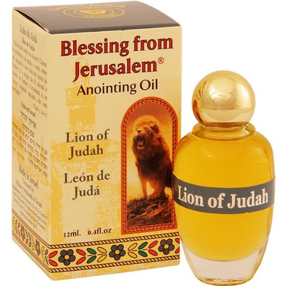 Blessing from Jerusalem Anointing Oil - Lion of Judah - 12ml