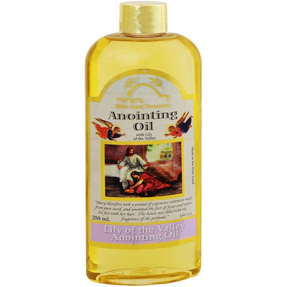 'Lily of the Valley' Anointing Oil 250ml from Bible Land Treasures
