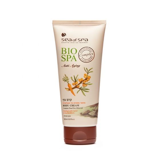 Bio Spa Body cream enriched with Carrot & Sea Buckhorn
