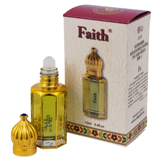 Faith Anointing Oil in Mizrahi Bottle - 12ml