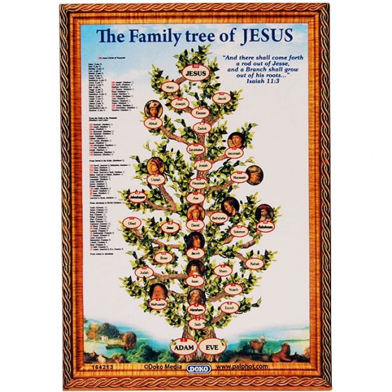 The Family Tree of Jesus on a Fridge Magnet