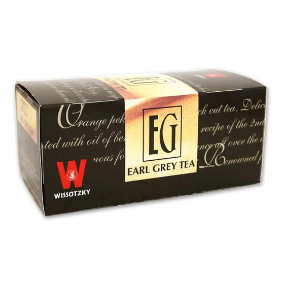 Wissotzky Earl Grey Tea with the prominent fragrance of Bergamot