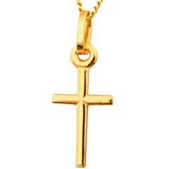 14 Carat Gold Small Classic Cross