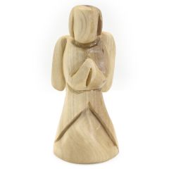Olive Wood Angel Praying