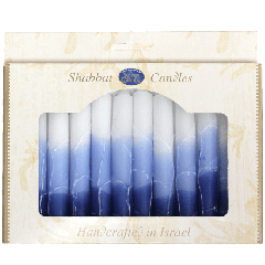 Safed Shabbat Candles - Made in Israel
