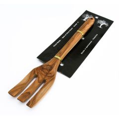 Chefs Olive Wood Large Fork from Bethlehem