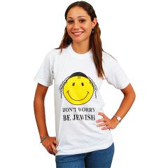 Don't Worry Be Jewish - Tshirt