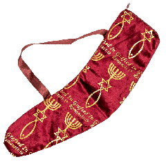Grafted In Burgundy Shofar Bag