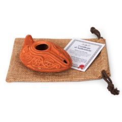 Clay Oil Lamp - Byzantine - replica