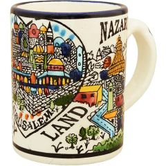 Large Holy Land Ceramic Mug