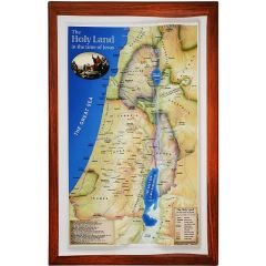 Raised-Relief Map of the Holy Land in time of Jesus