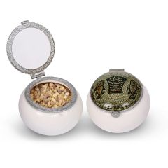 Holy Incense from Jerusalem - Frankincense and Myrrh in a Treasure Box