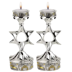 Star of David Candlesticks
