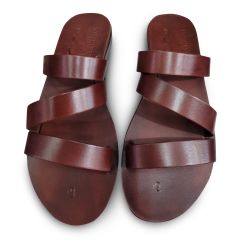 Jesus Sandals - King David - Handmade from Leather in the Holy Land