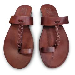Jesus Sandals - Sea of Galilee - Handmade from Leather in the Holy Land