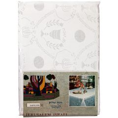 Tablecloth - Shabbat Shalom design