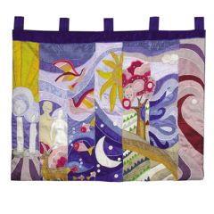 Seven Days of Creation - Large Silk Banner