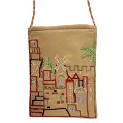 Yair Emanuel Embroidered Bag - Jerusalem of Gold
