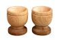 two olive wood communion cup lord supper
