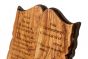 The Ten Commandments on Olive Wood - large -hebrew- English