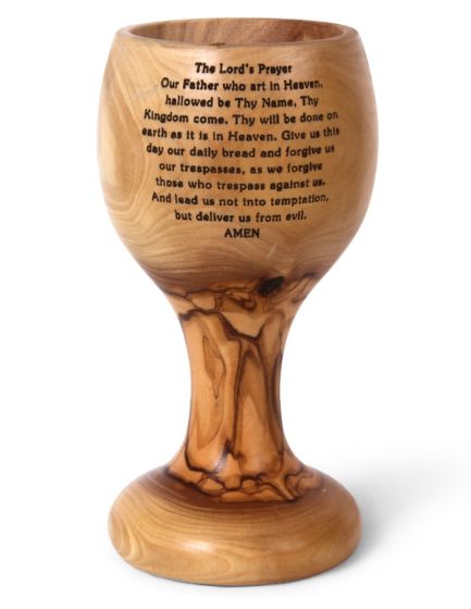 The Lord's Prayer Communion Cup , 6 Inch
