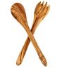 Chefs Olive Wood Spoon & Fork set from Bethlehem