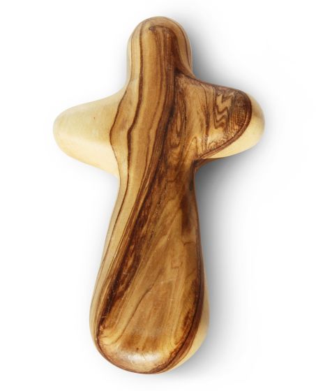Comfort Cross from Bethlehem - Olive Wood - Medium