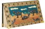 Embroidered 'Jerusalem' Notepad with Middle East Camels Scene