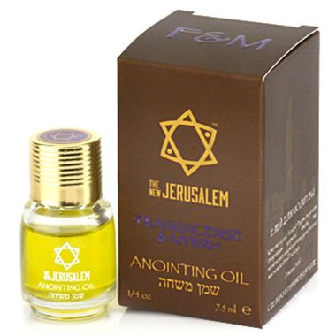 Blessed 24:7 Anointing Oil (Frankincense & Myrrh) Antique Style